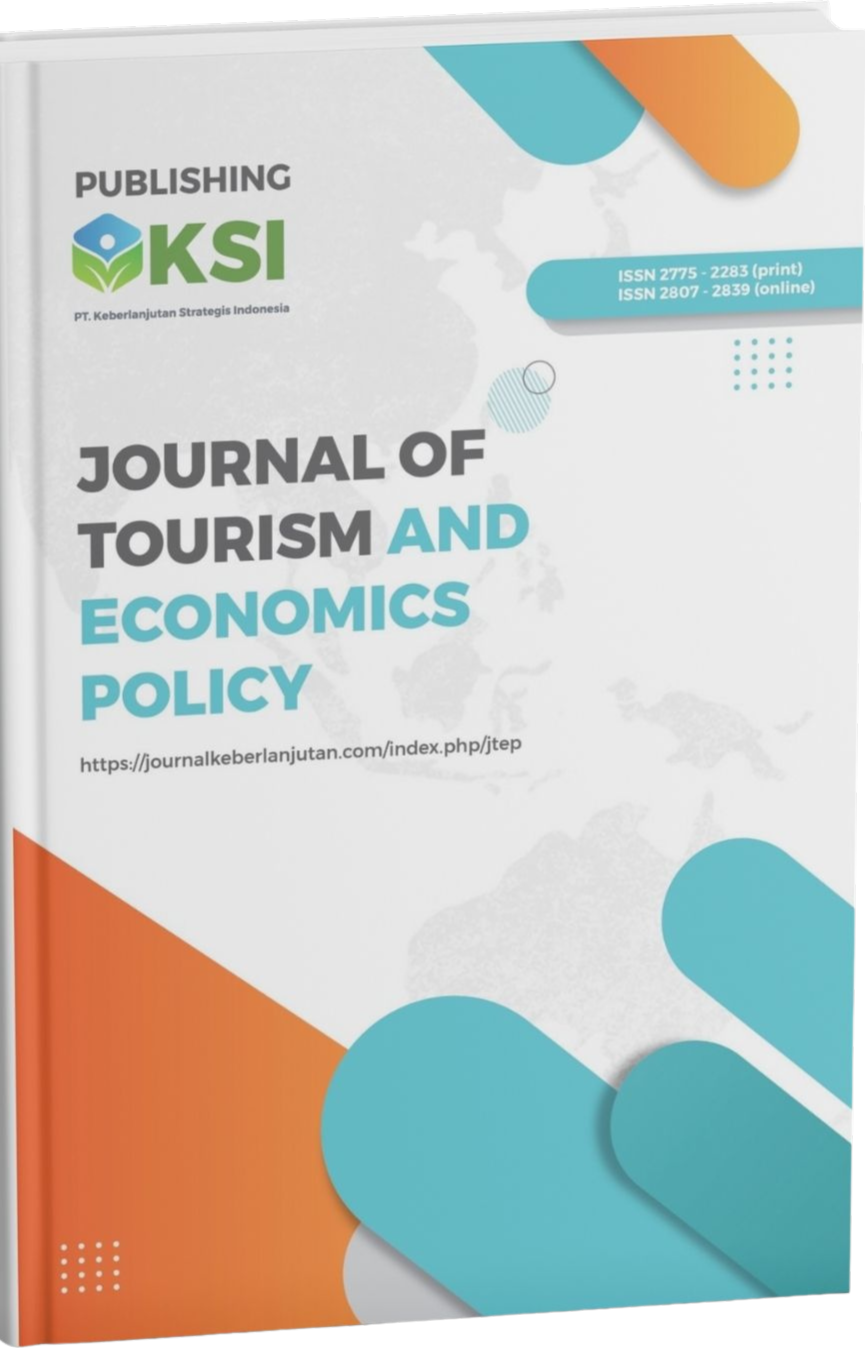 					View Vol. 6 No. 2 (2026): Journal of Tourism Economics and Policy (April – June 2026) - In Press
				
